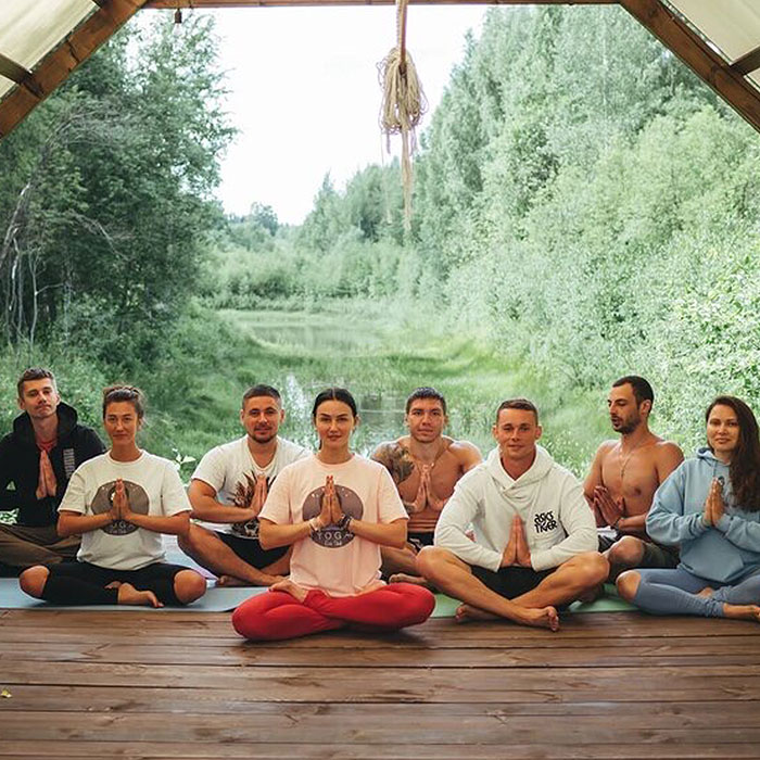 Шатер для медитации в Boho Camp